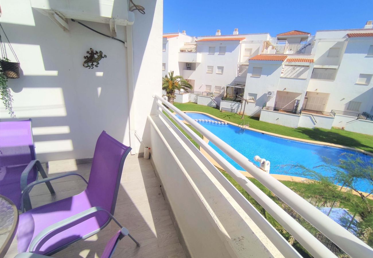 Apartamento en Alcoceber / Alcossebre - Brisas 32 - TERRAZA Y PISCINA Alcossebre