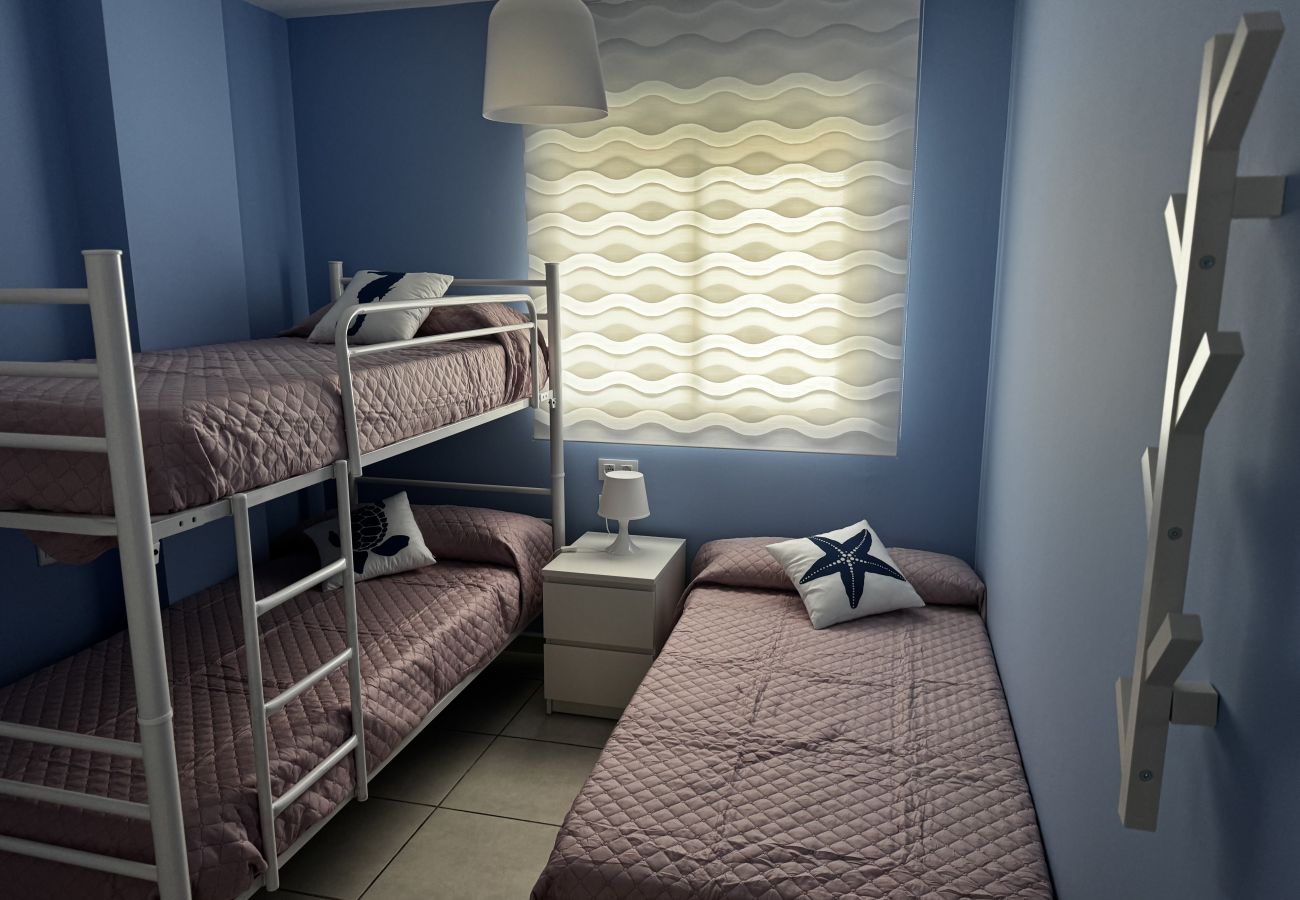 Apartamento en Alcoceber / Alcossebre - Las Brisas 35 Terraza y piscina ALCOCEBER