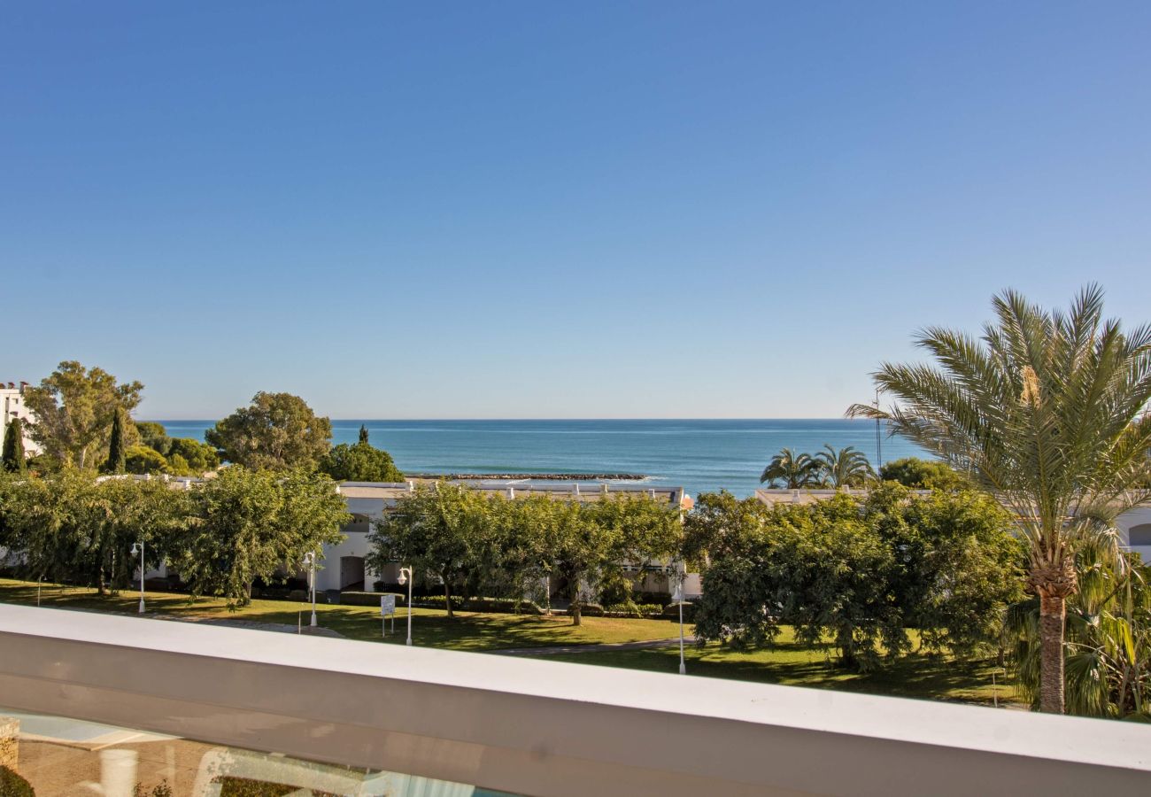 Apartamento en Alcoceber / Alcossebre - Jardines del Puerto FRONTAL AL MAR Alcoceber