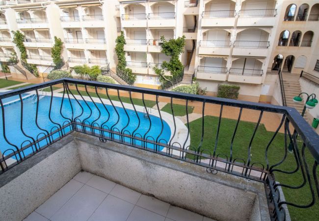 Apartamento en Alcoceber / Alcossebre - PRIMERA LÍNEA PLAYA CARGADOR - Playamar 1122