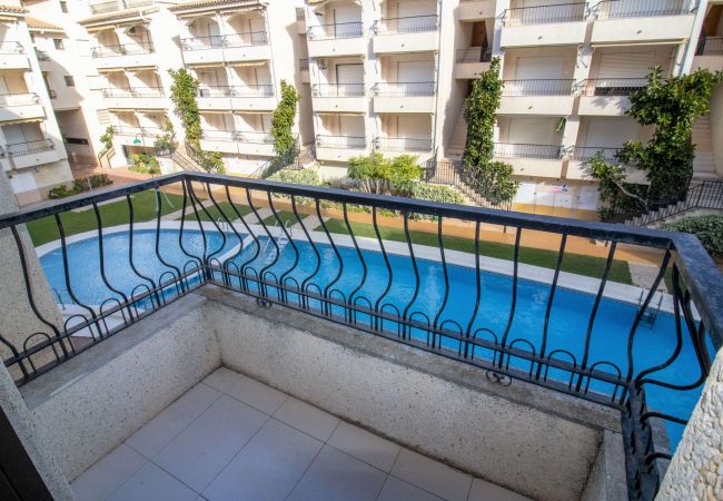 Apartamento en Alcoceber / Alcossebre - PRIMERA LÍNEA PLAYA CARGADOR - Playamar 1022