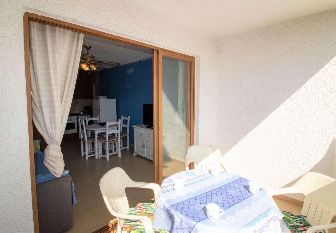 Apartamento en Alcoceber / Alcossebre - Apartamento frente al mar con terraza PLAYA ROMANA