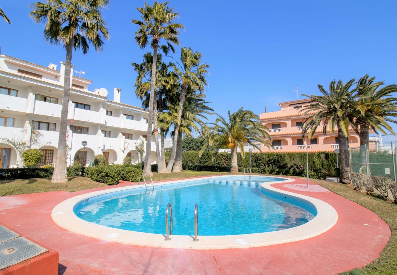 Apartamento en Alcoceber / Alcossebre - Apartamento frente al mar con terraza PLAYA ROMANA