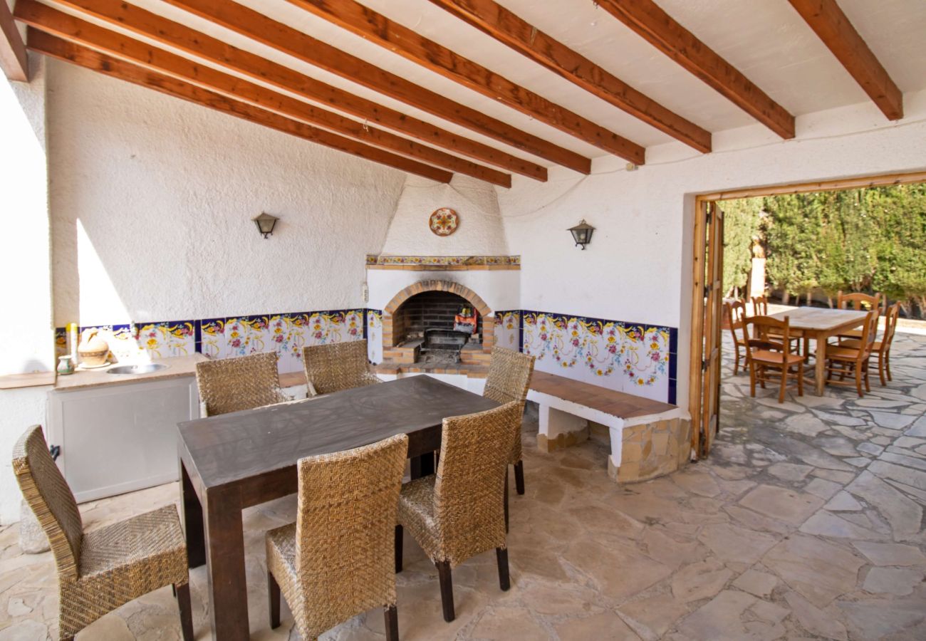 Villa en Alcoceber / Alcossebre - Villa con piscina privada y barbacoa 8 PAX