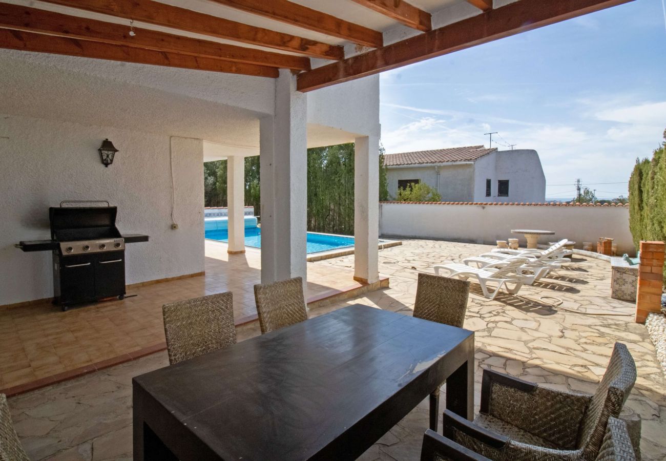 Villa en Alcoceber / Alcossebre - Villa con piscina privada y barbacoa 8 PAX
