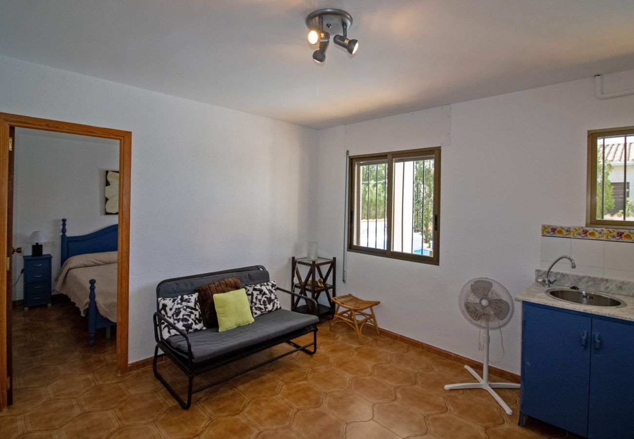 Villa en Alcoceber / Alcossebre - Villa con piscina privada y barbacoa 8 PAX
