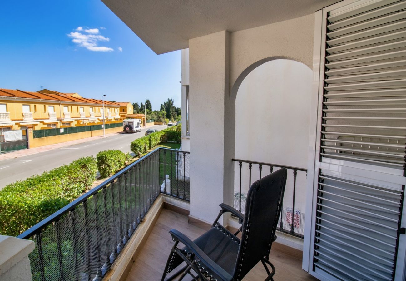 Apartamento en Alcoceber / Alcossebre - Primera línea Playa Romana - Habitat 14
