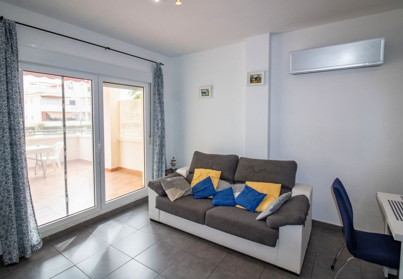 Apartamento en Alcoceber / Alcossebre - ARENAS 3 PLANTA BAJA URBANIZACIÓN FAMILIAR
