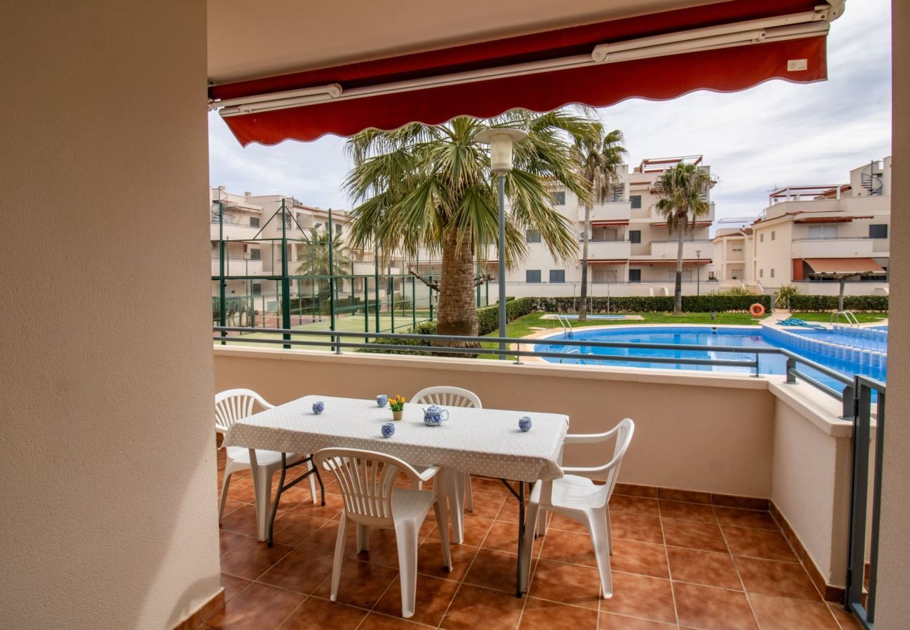 Apartamento en Alcoceber / Alcossebre - ARENAS 3 PLANTA BAJA URBANIZACIÓN FAMILIAR