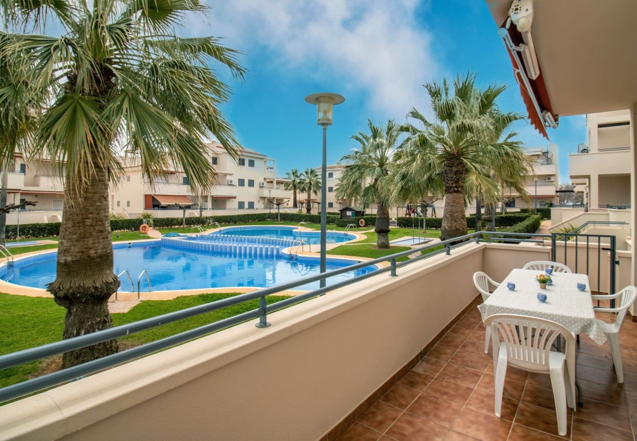 Apartamento en Alcoceber / Alcossebre - ARENAS 3 PLANTA BAJA URBANIZACIÓN FAMILIAR