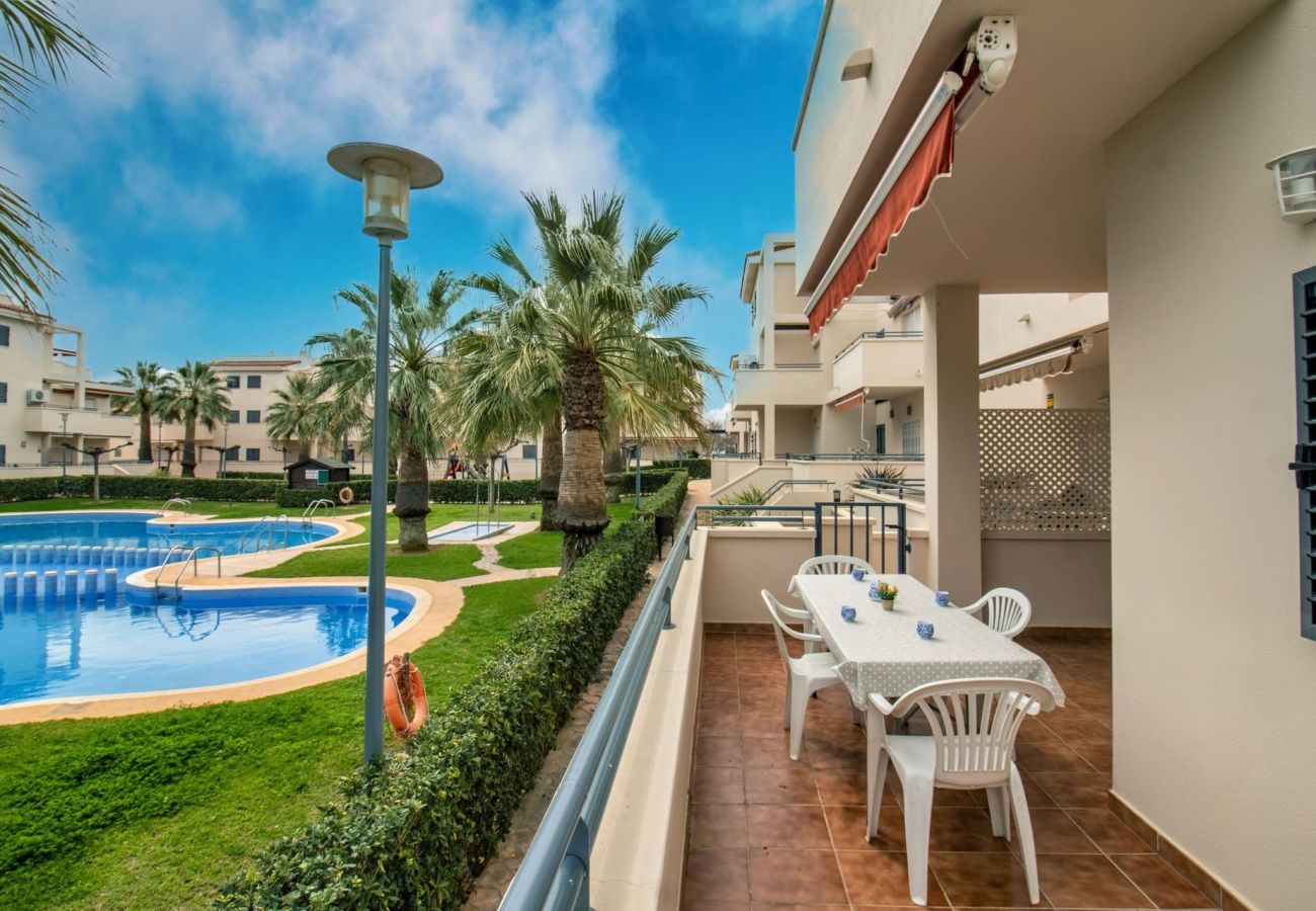 Apartamento en Alcoceber / Alcossebre - ARENAS 3 PLANTA BAJA URBANIZACIÓN FAMILIAR