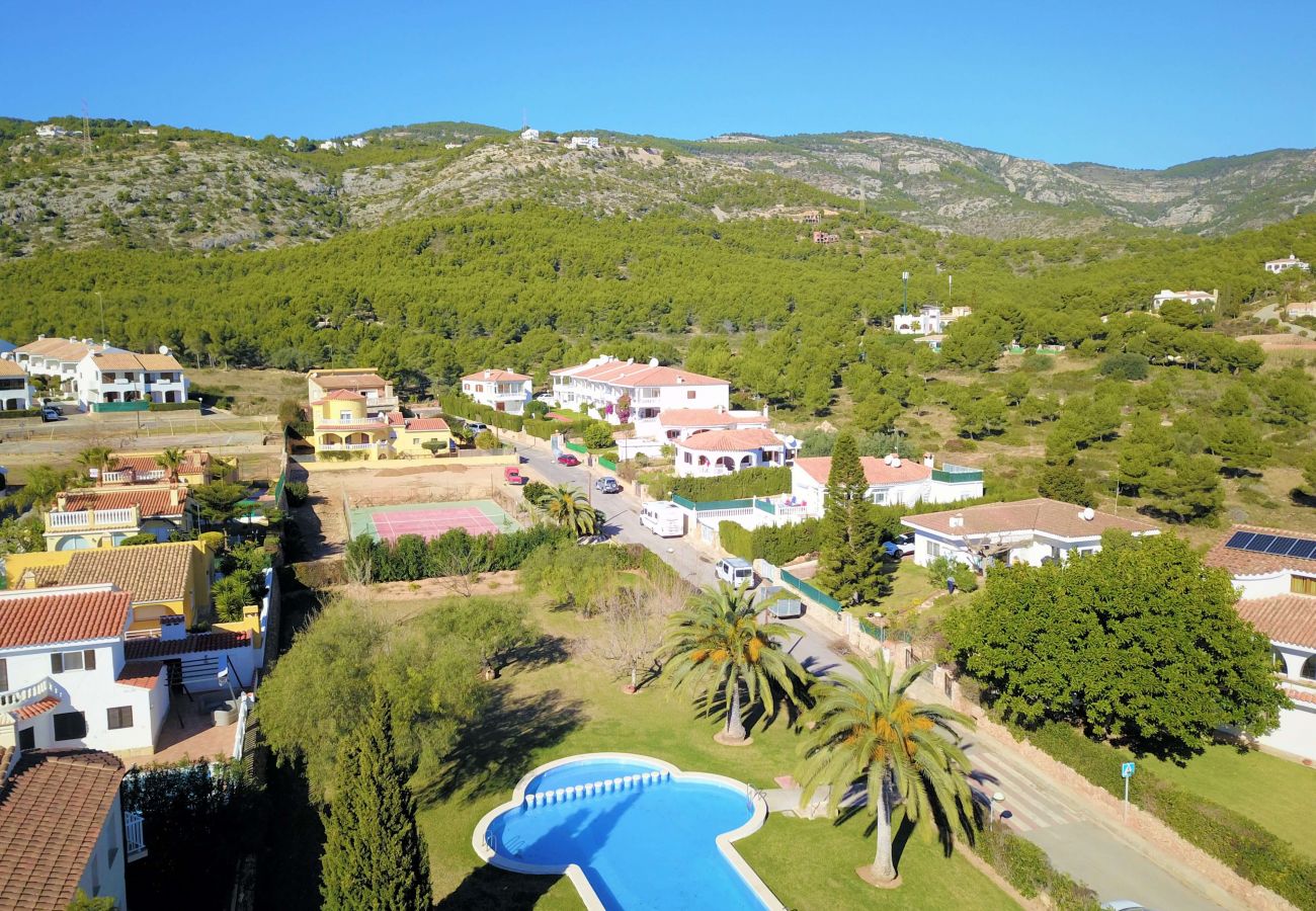 Villa en Alcoceber / Alcossebre - Villa privada con jardín y barbacoa CALA BLANCA