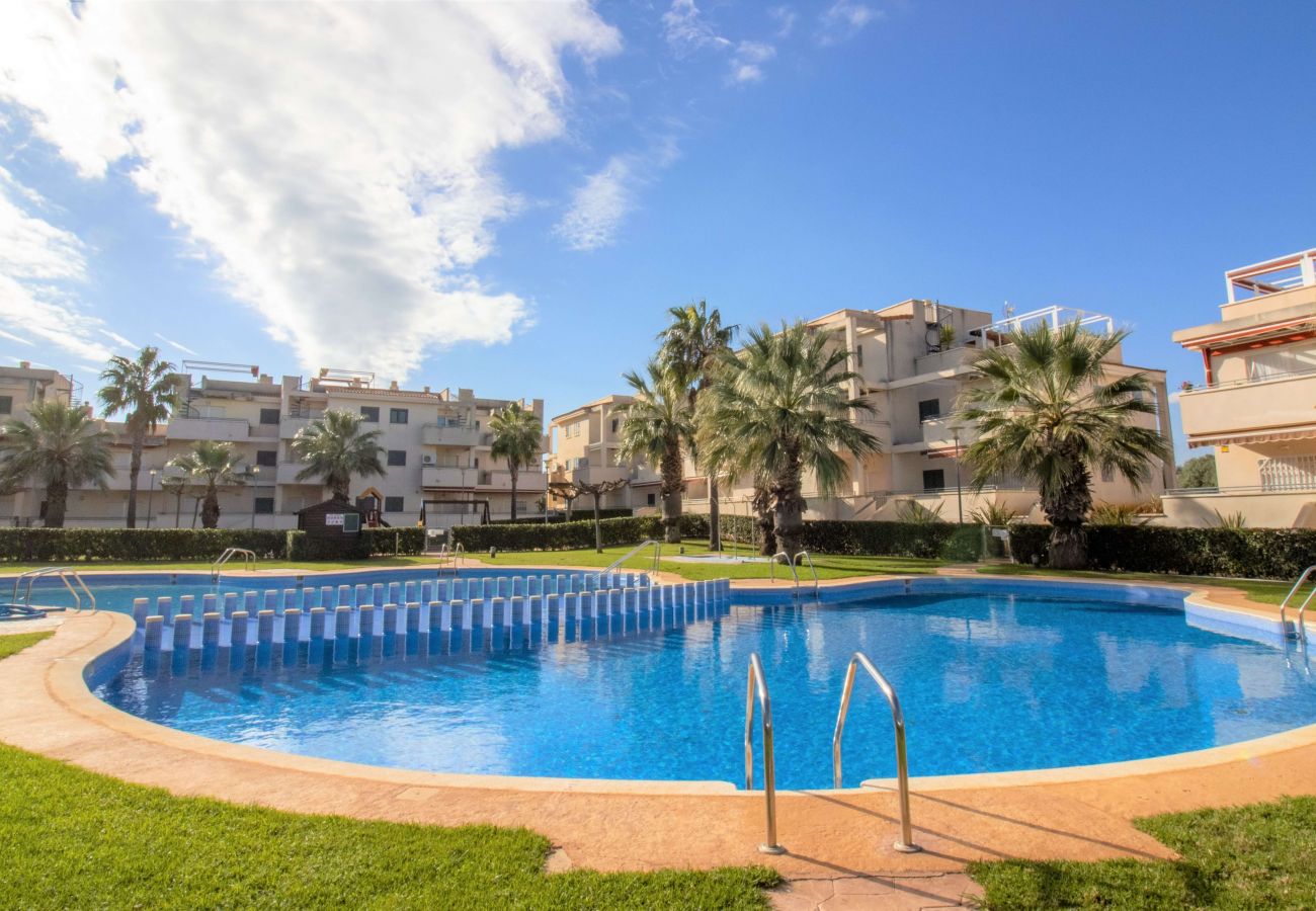 Apartamento en Alcoceber / Alcossebre - Bajo con terraza ARENAS Urbanización familiar