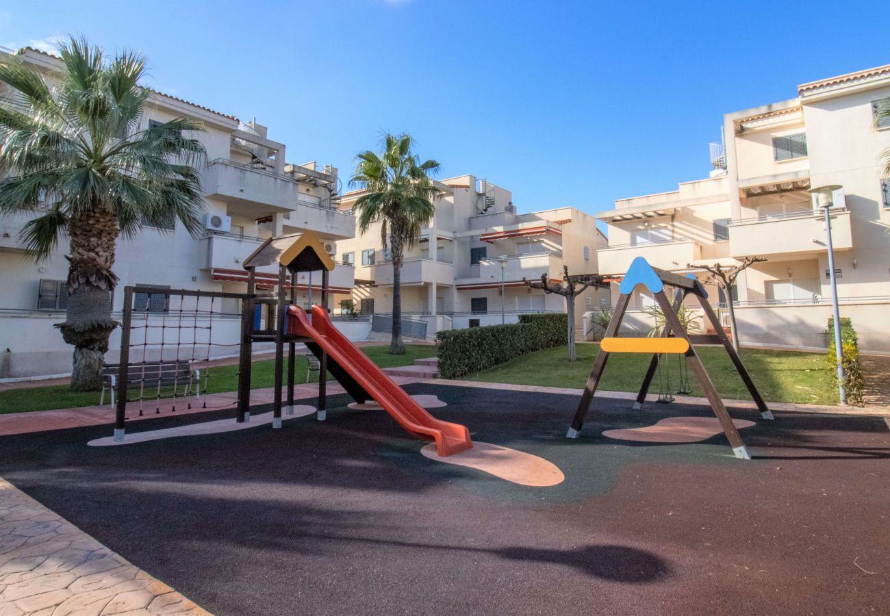 Apartamento en Alcoceber / Alcossebre - Bajo con terraza ARENAS Urbanización familiar