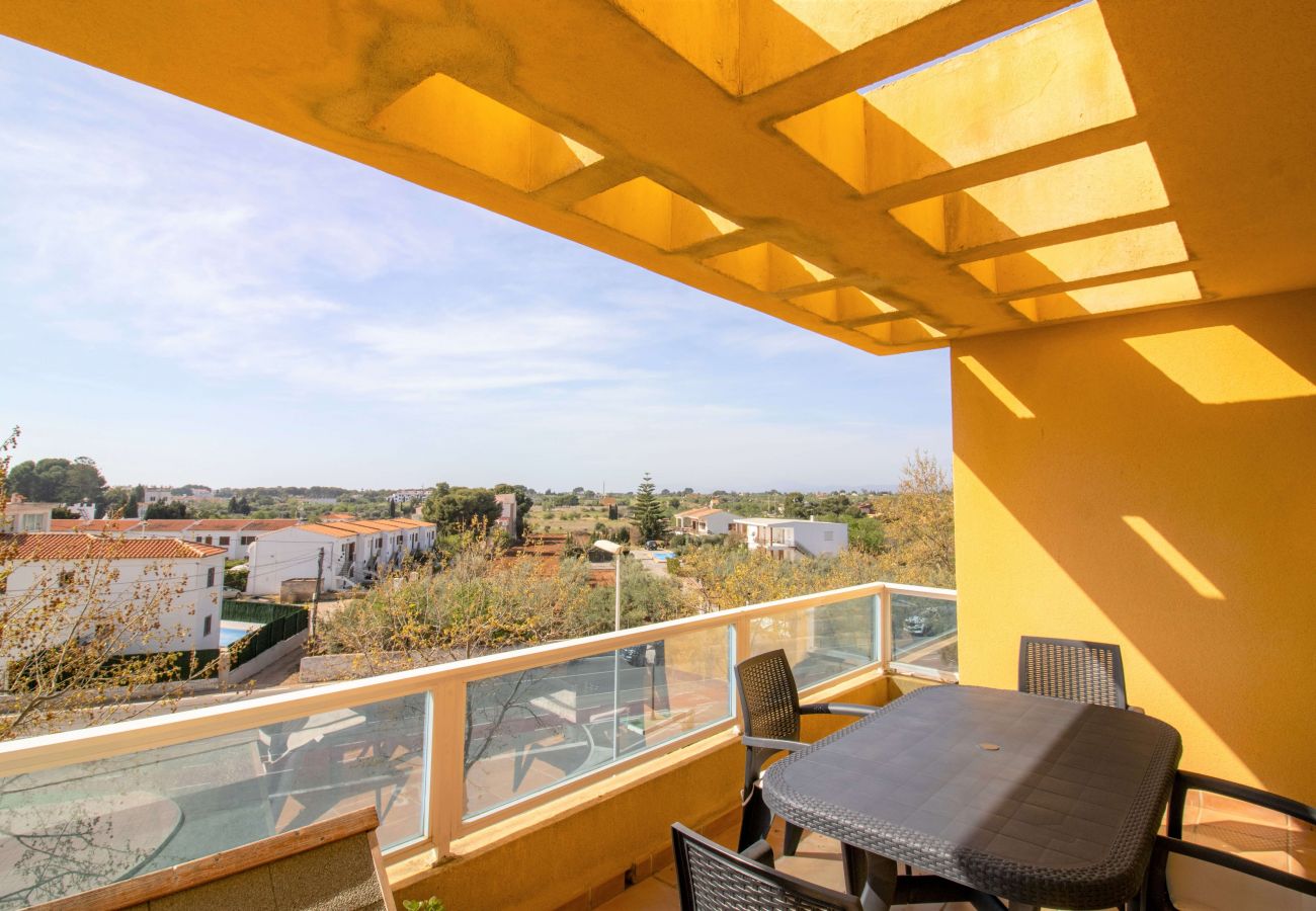 Apartamento en Alcoceber / Alcossebre - Apartamento Playa Cargador con parking y piscina