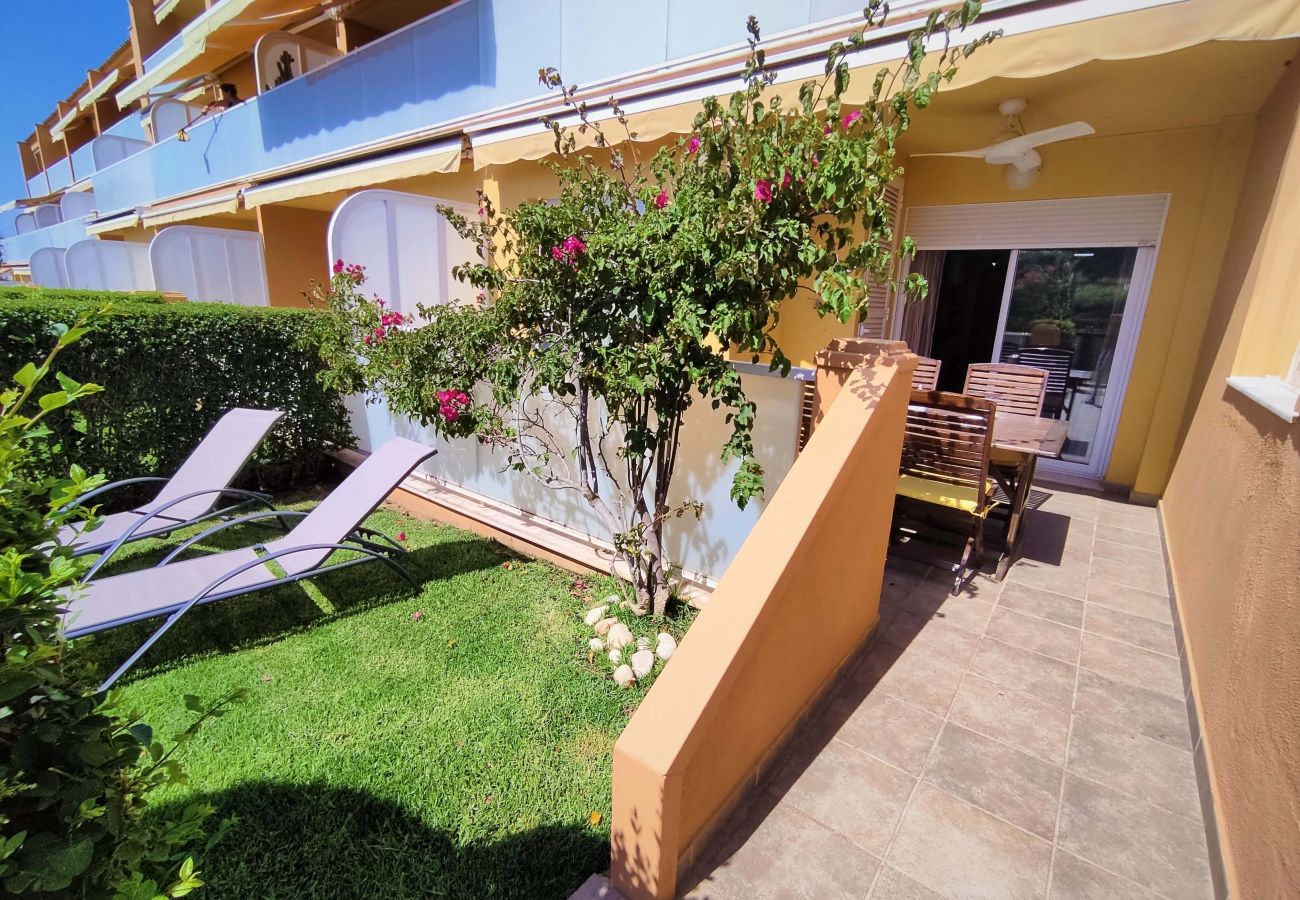 Apartamento en Alcoceber / Alcossebre - Bajo con terraza y jardin SIERRA IRTA Alcossebre
