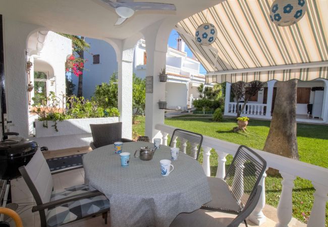  en Alcoceber / Alcossebre - Casa adosada con piscina y jardín PLAYA ROMANA