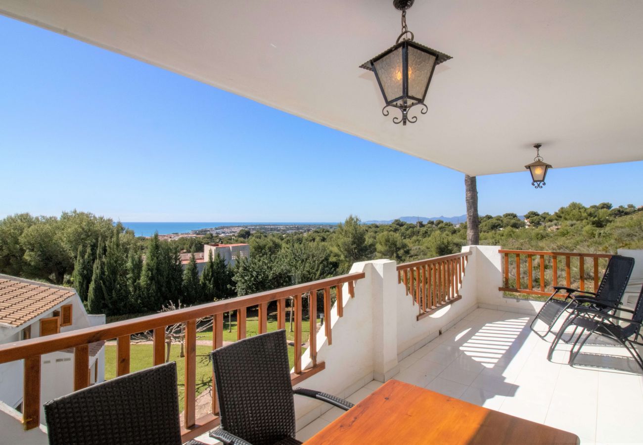 Apartamento en Alcoceber / Alcossebre - Terraza con vistas espectaculares Haciendas 1101