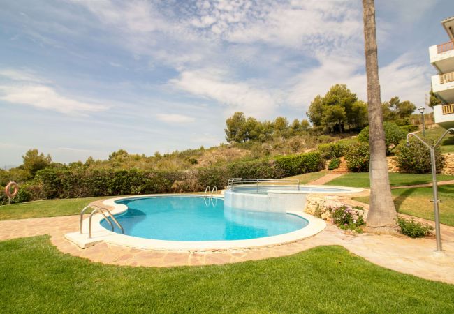 Casa adosada en Alcoceber / Alcossebre - Adosado con jardín y piscina Haciendas Alcossebre