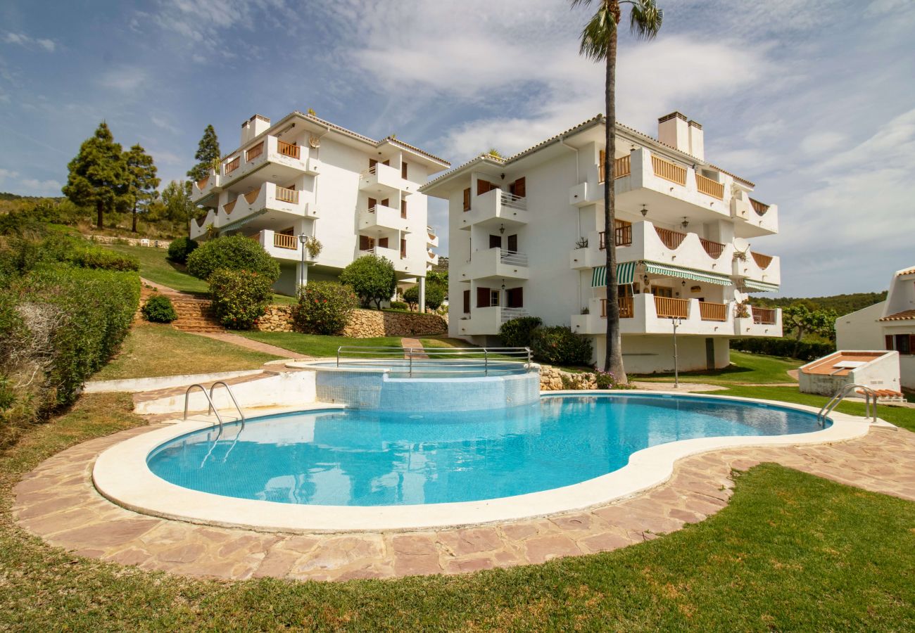 Casa adosada en Alcoceber / Alcossebre - Adosado con jardín y piscina Haciendas Alcossebre