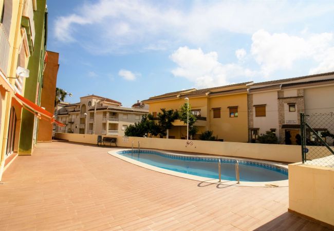 Apartamento en Alcoceber / Alcossebre - Playa Cargador - Atico con terraza y piscina