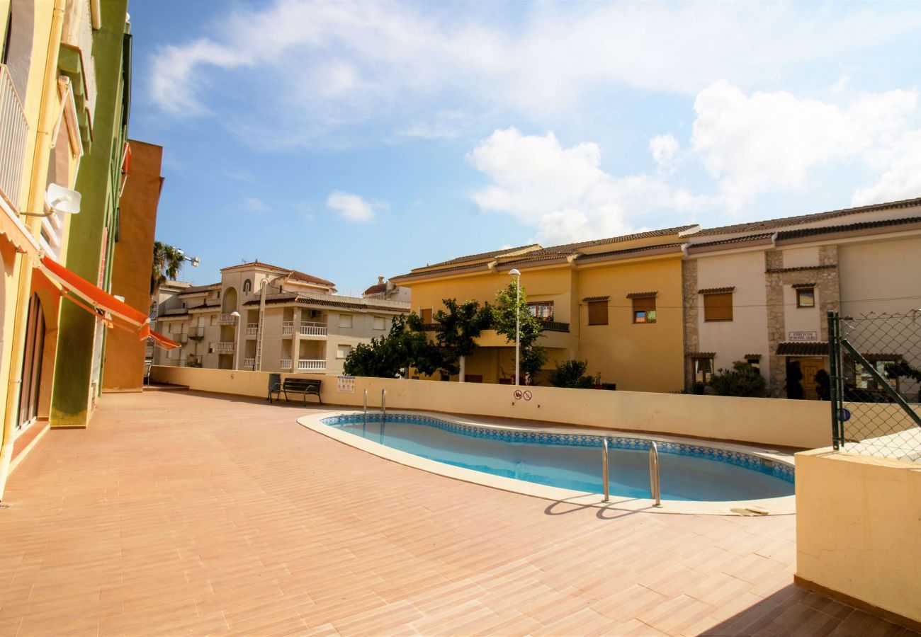 Apartamento en Alcoceber / Alcossebre - Atico con piscina - Playa Cargador Alcossebre