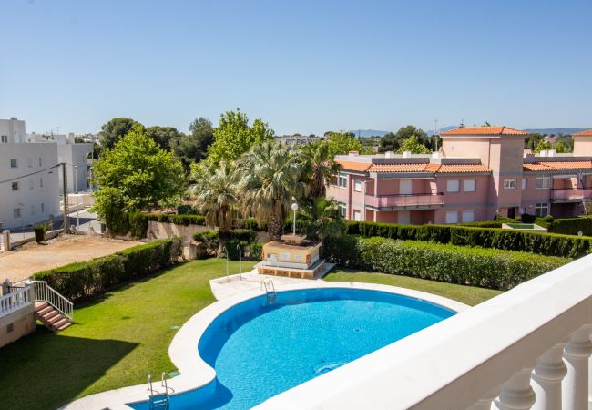 Apartamento en Alcoceber / Alcossebre - Playa Cargador - Apartamento con piscina PALMERAL