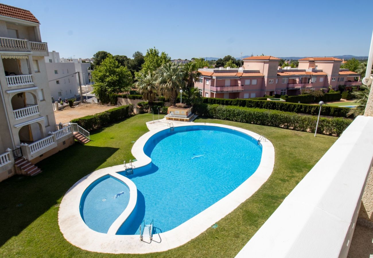 Apartamento en Alcoceber / Alcossebre - Playa Cargador - Apartamento con piscina PALMERAL
