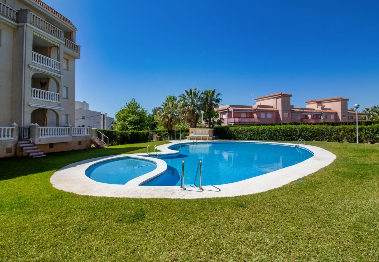 Apartamento en Alcoceber / Alcossebre - Playa Cargador - Apartamento con piscina PALMERAL