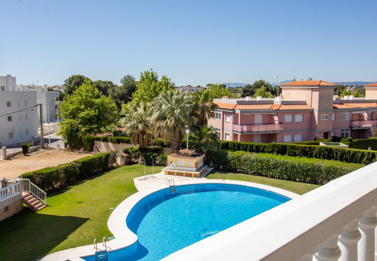 Apartamento en Alcoceber / Alcossebre - Playa Cargador - Apartamento con piscina PALMERAL