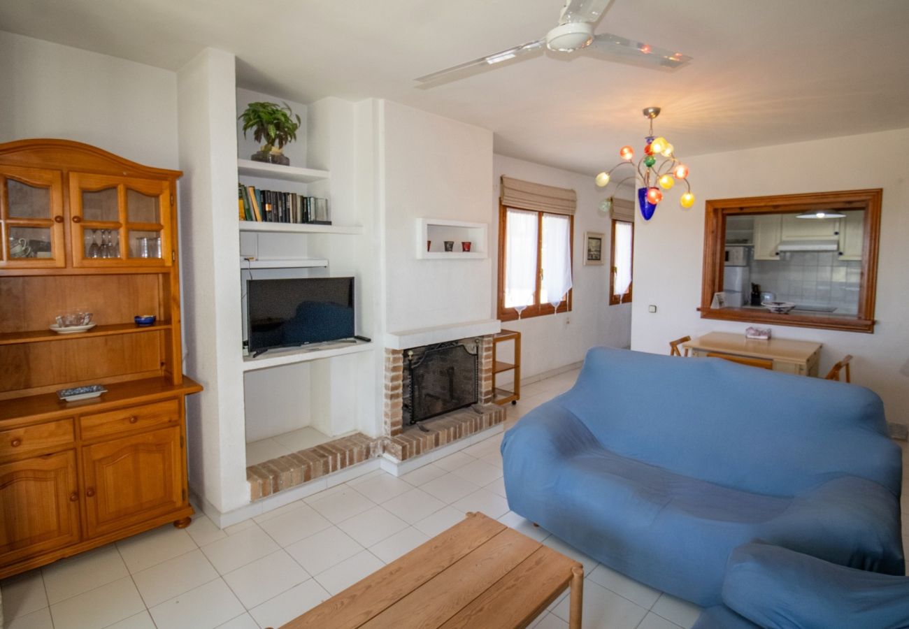 Apartamento en Alcoceber / Alcossebre - Apartamento de 3 dormitorios y piscina LAS FUENTES