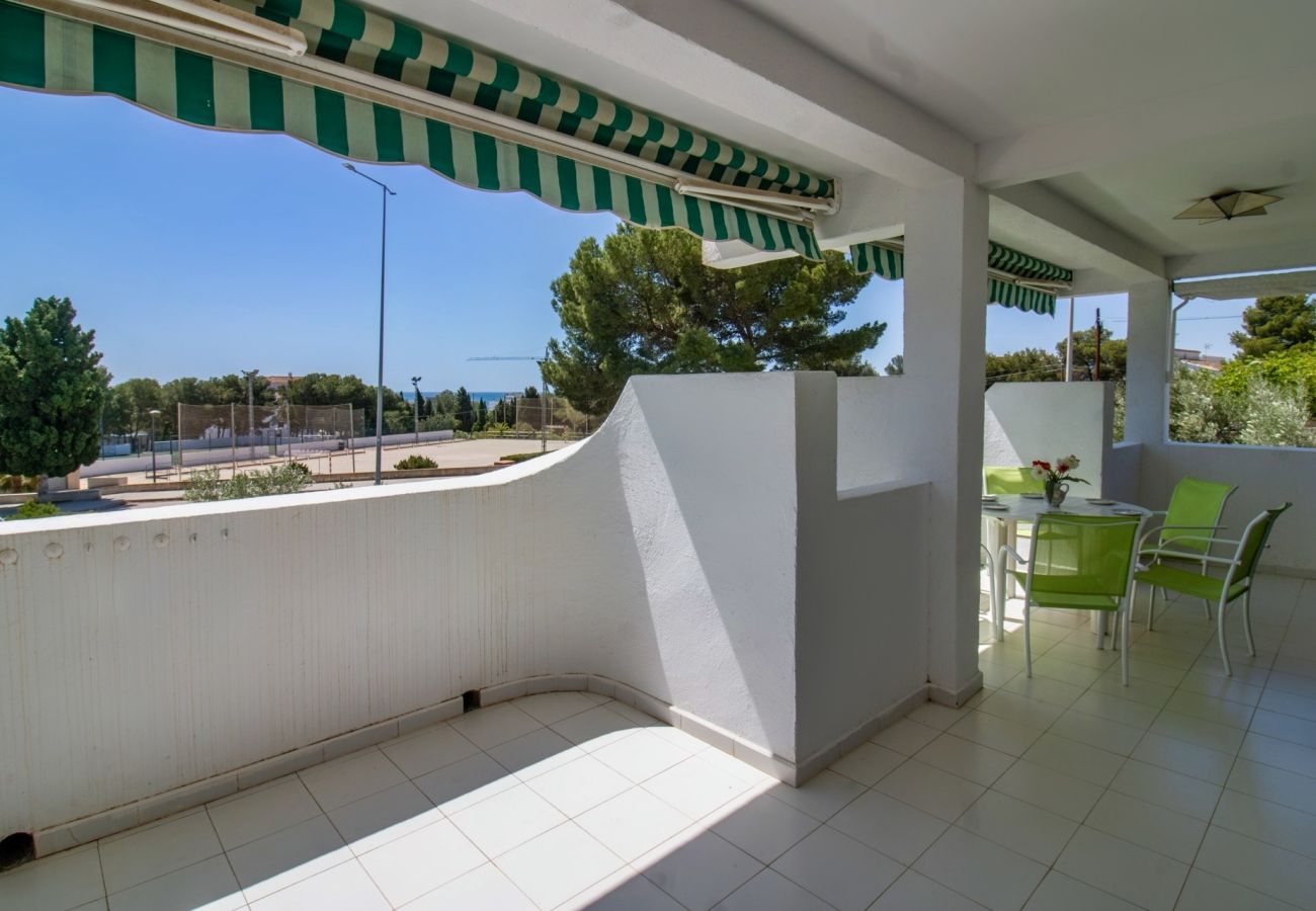 Apartamento en Alcoceber / Alcossebre - Apartamento de 3 dormitorios y piscina LAS FUENTES