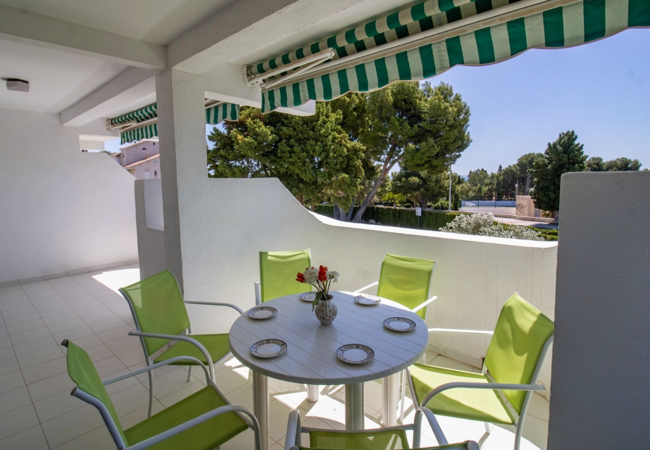Apartamento en Alcoceber / Alcossebre - Apartamento de 3 dormitorios y piscina LAS FUENTES