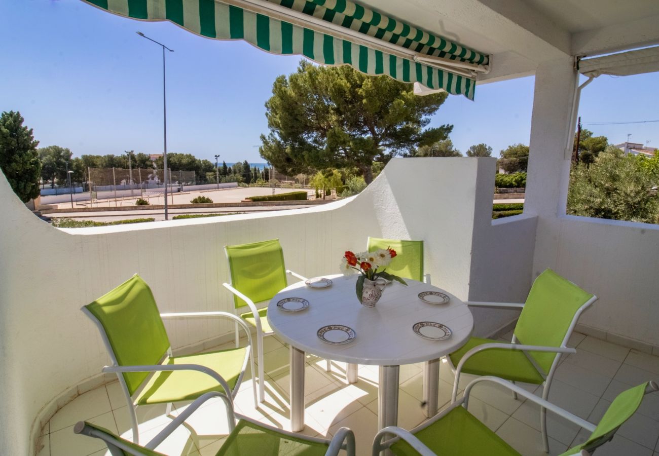 Apartamento en Alcoceber / Alcossebre - Apartamento de 3 dormitorios y piscina LAS FUENTES