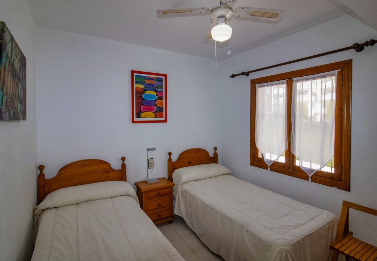 Apartamento en Alcoceber / Alcossebre - Apartamento de 3 dormitorios y piscina LAS FUENTES