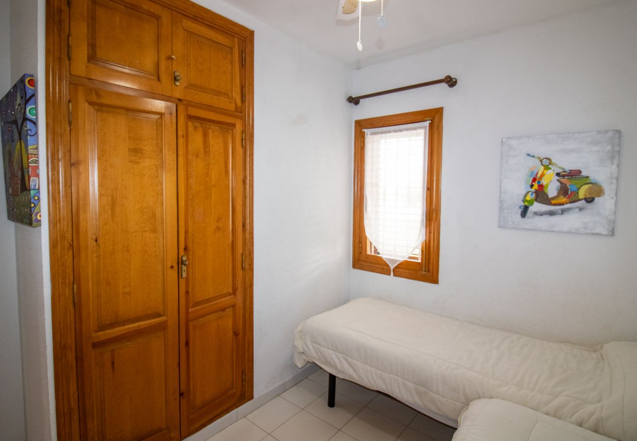 Apartamento en Alcoceber / Alcossebre - Apartamento de 3 dormitorios y piscina LAS FUENTES