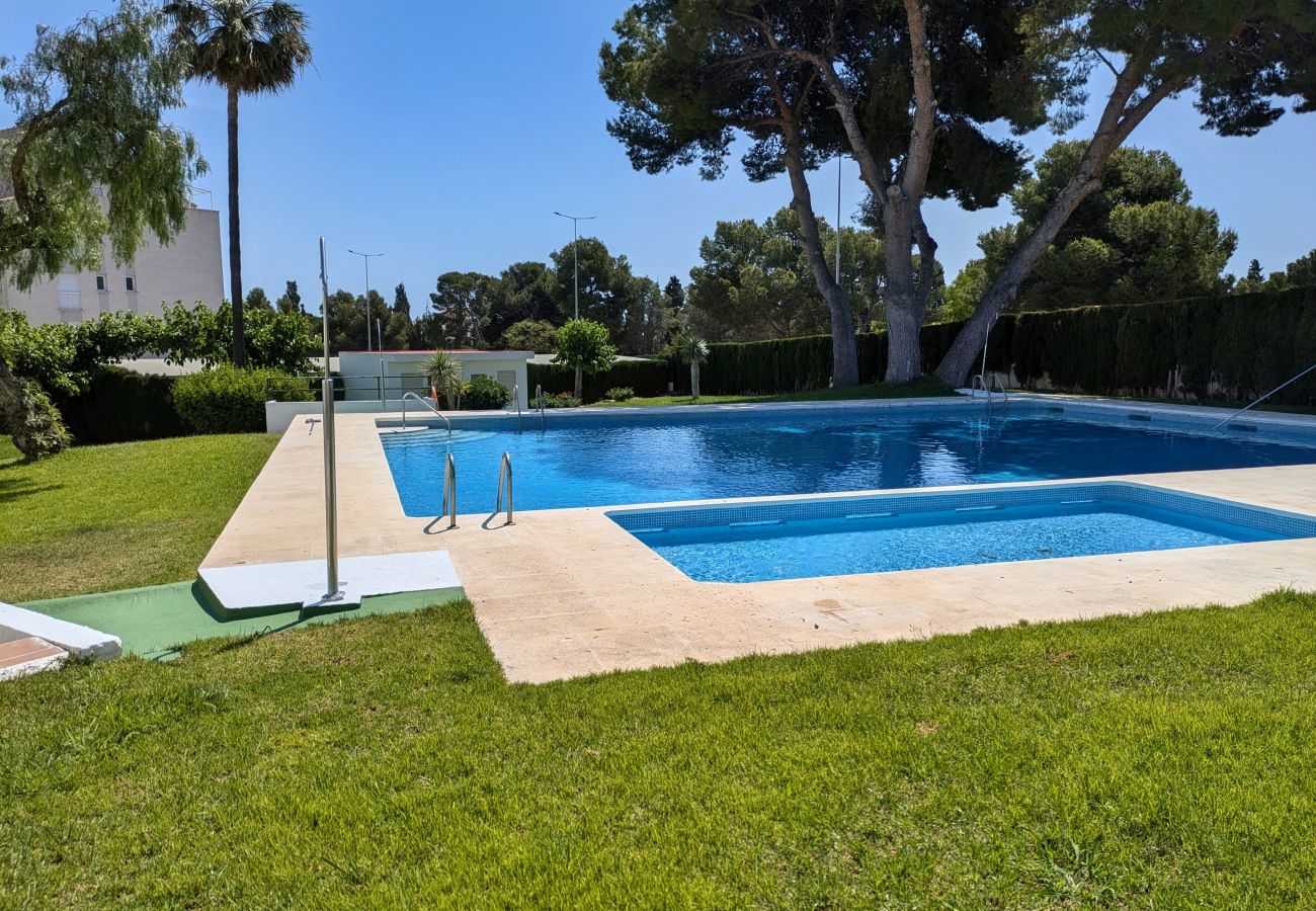 Apartamento en Alcoceber / Alcossebre - Apartamento de 3 dormitorios y piscina LAS FUENTES