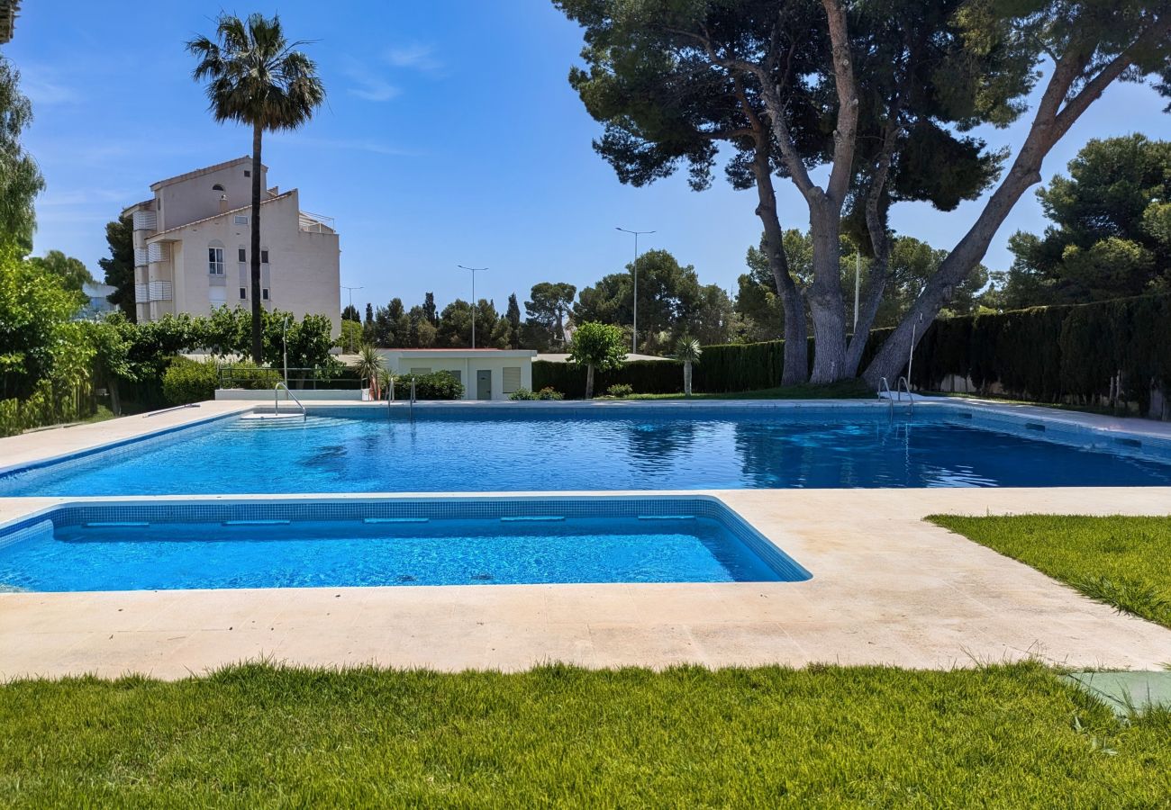Apartamento en Alcoceber / Alcossebre - Apartamento de 3 dormitorios y piscina LAS FUENTES