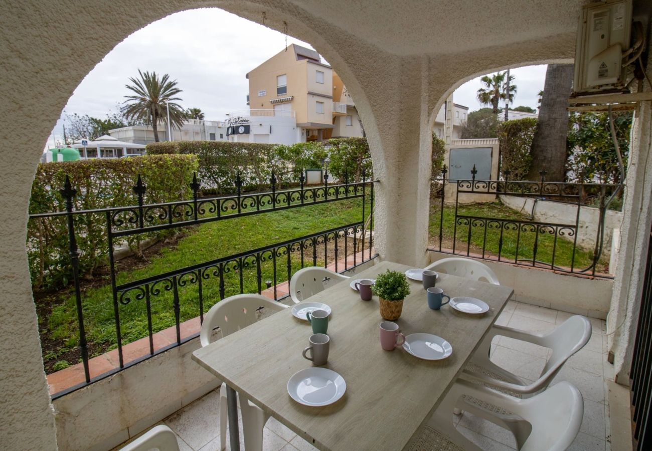 Apartamento en Alcoceber / Alcossebre - Planta baja en primera línea Playa Romana