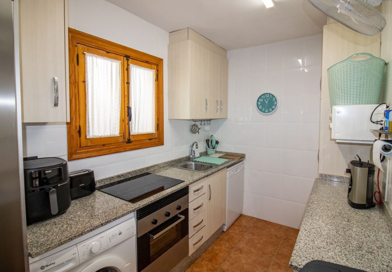 Villa en Alcoceber / Alcossebre - Villa de 3 dormitorios con jardín y barbacoa 