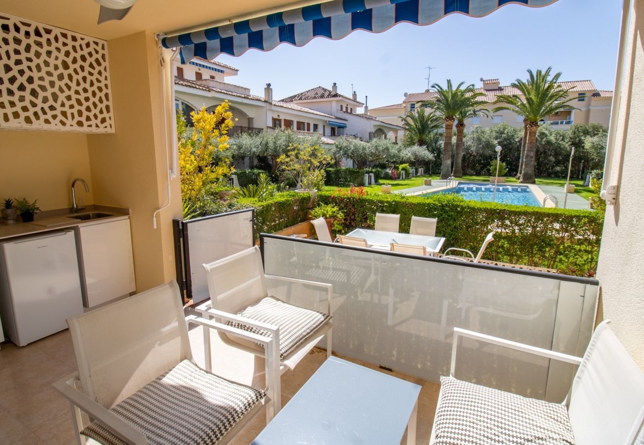 Apartamento en Alcoceber / Alcossebre - Luxury Bajo frente a la piscina
