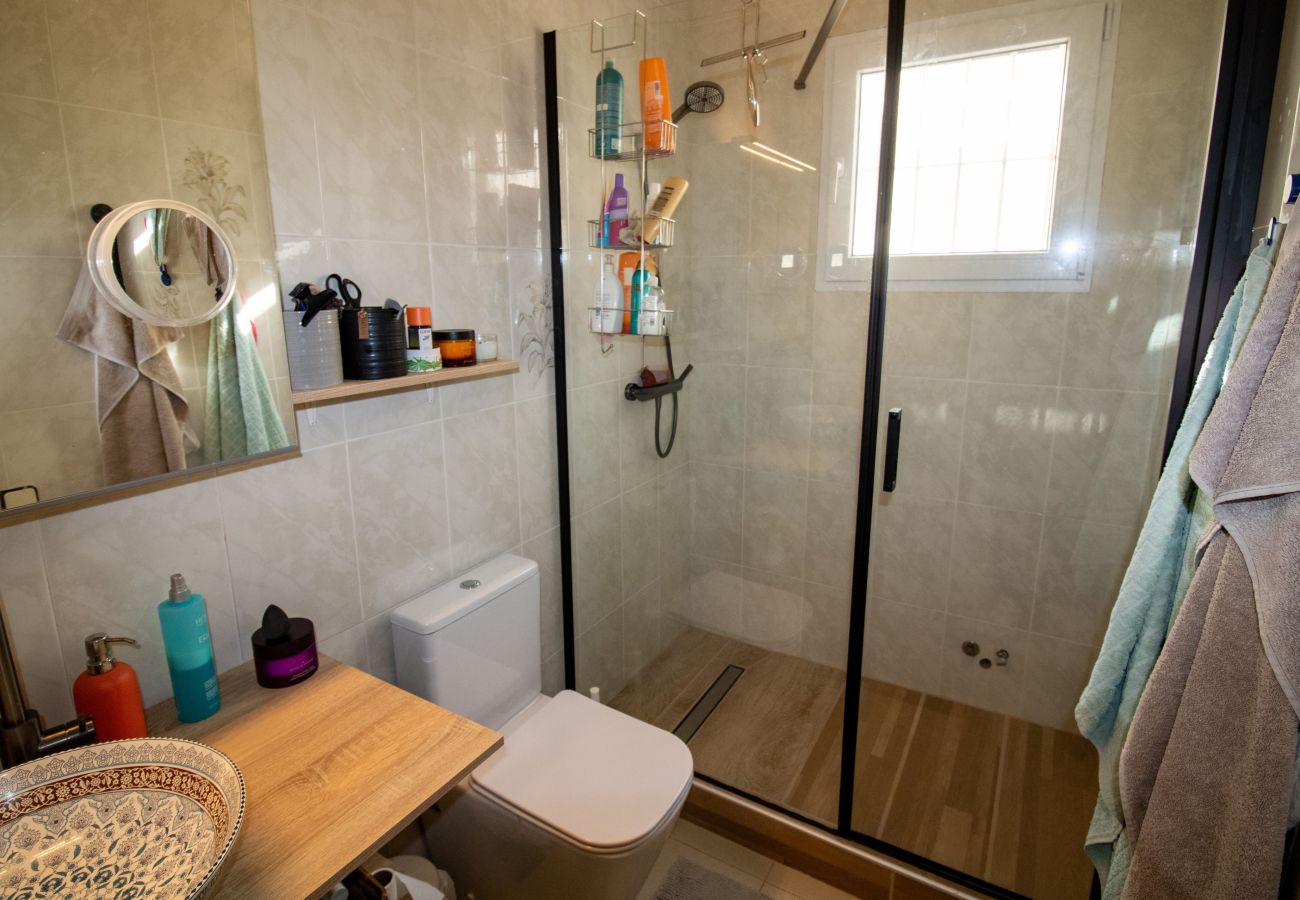 Villa en Alcoceber / Alcossebre - Casa Mediterránea con Chill Out y Barbacoa