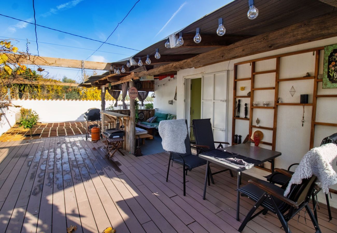 Villa en Alcoceber / Alcossebre - Casa Mediterránea con Chill Out y Barbacoa