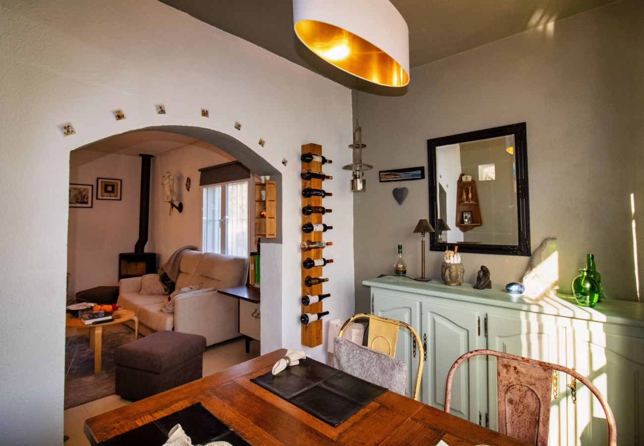 Villa en Alcoceber / Alcossebre - Casa Mediterránea con Chill Out y Barbacoa