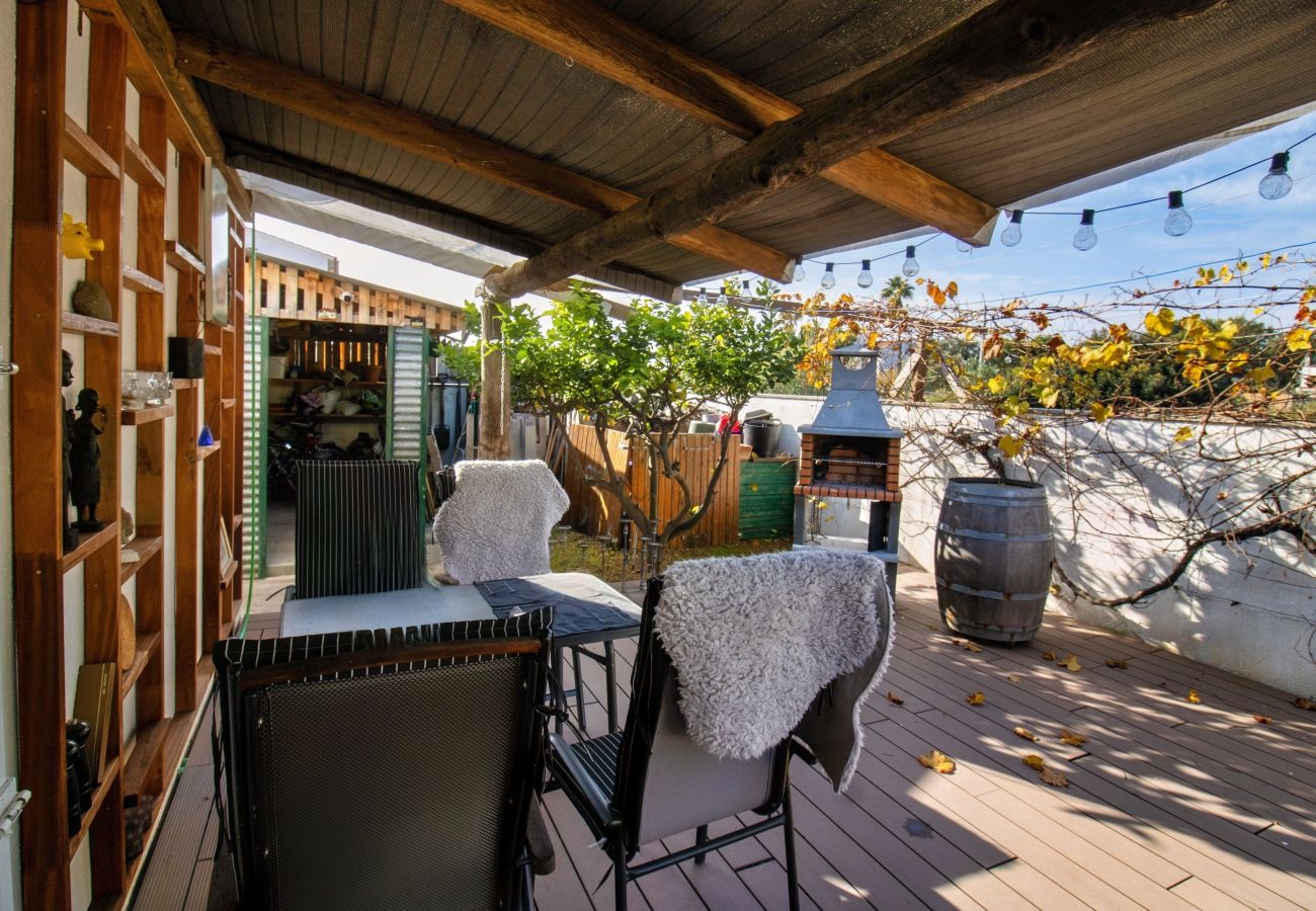 Villa en Alcoceber / Alcossebre - Casa Mediterránea con Chill Out y Barbacoa