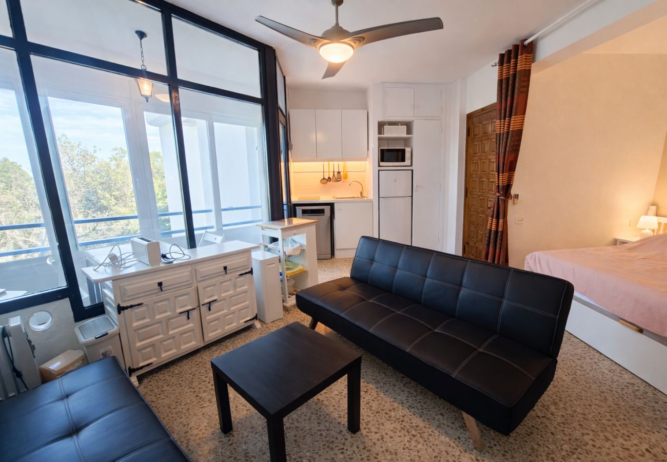 Apartamento en Alcoceber / Alcossebre - Estudio frente al mar - Alcossebre Las Fuentes