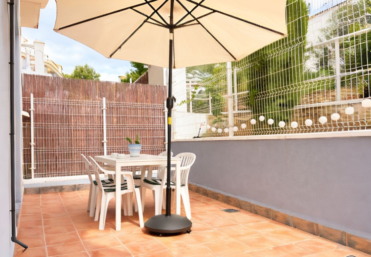 Apartamento en Alcoceber / Alcossebre - Bajo con terraza + piscina en Alcossebre | 4 pax