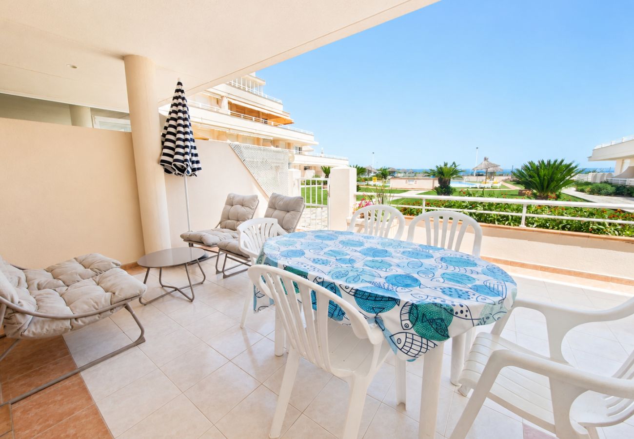 Apartamento en Alcoceber / Alcossebre - Cala Josep - Bajo en primera línea Cargador