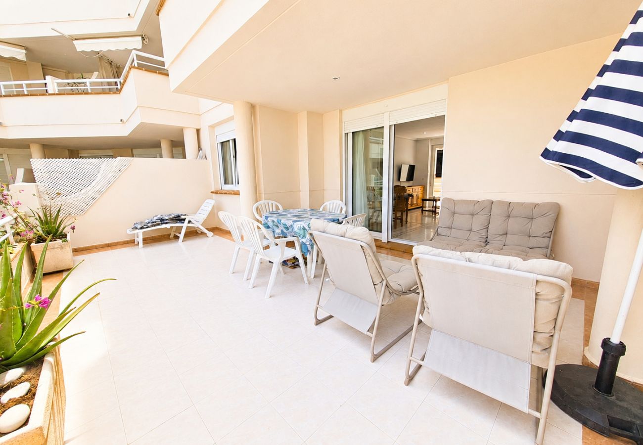 Apartamento en Alcoceber / Alcossebre - Cala Josep - Bajo en primera línea Cargador