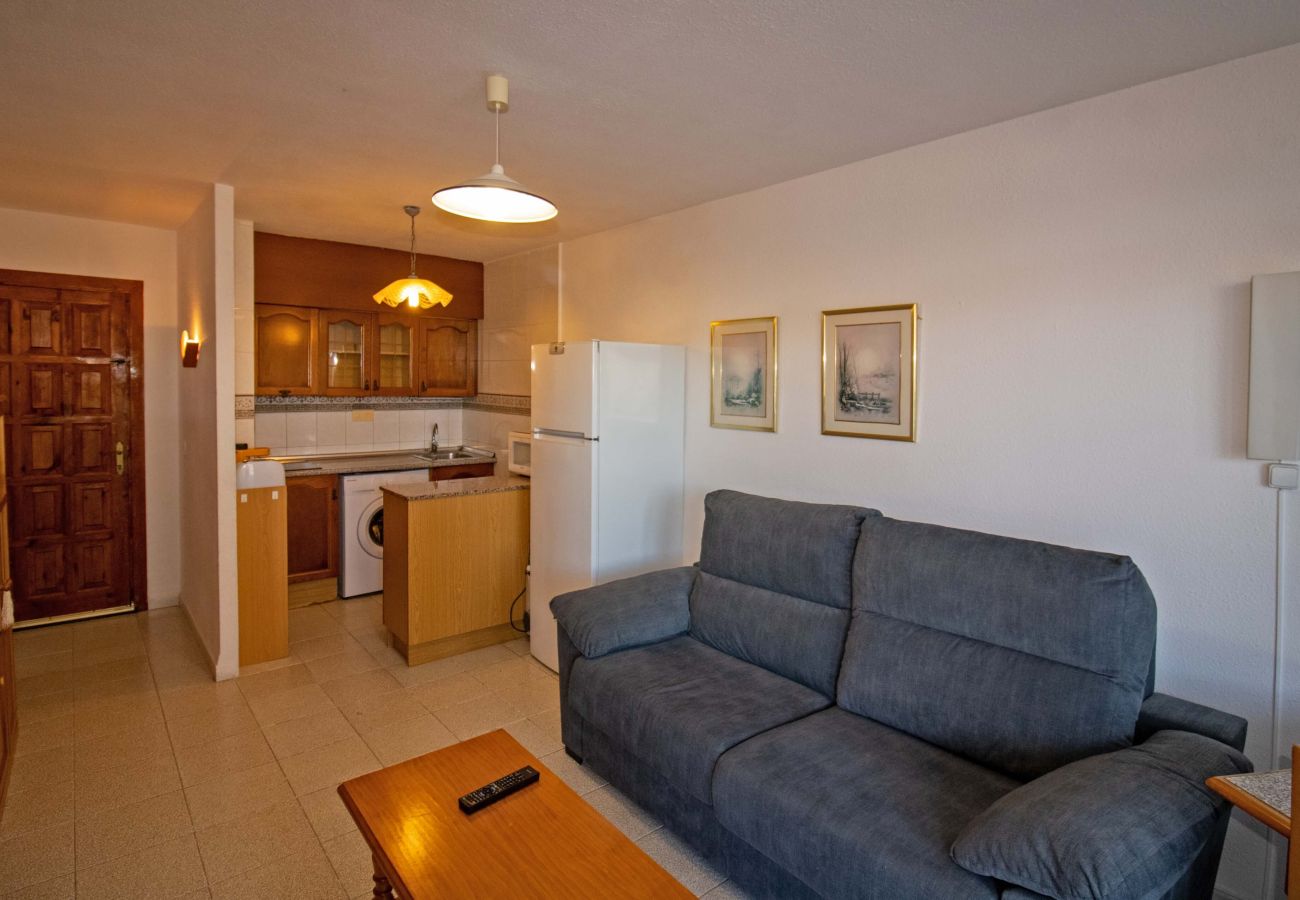 Ferienwohnung in Alcoceber - Primera línea Playa Romana - Habitat B 12